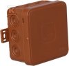Puszka hermetyczna V5 termoutwardzalna IP54 brąz-klik 75x75x41 ONNLINE .0269 F1